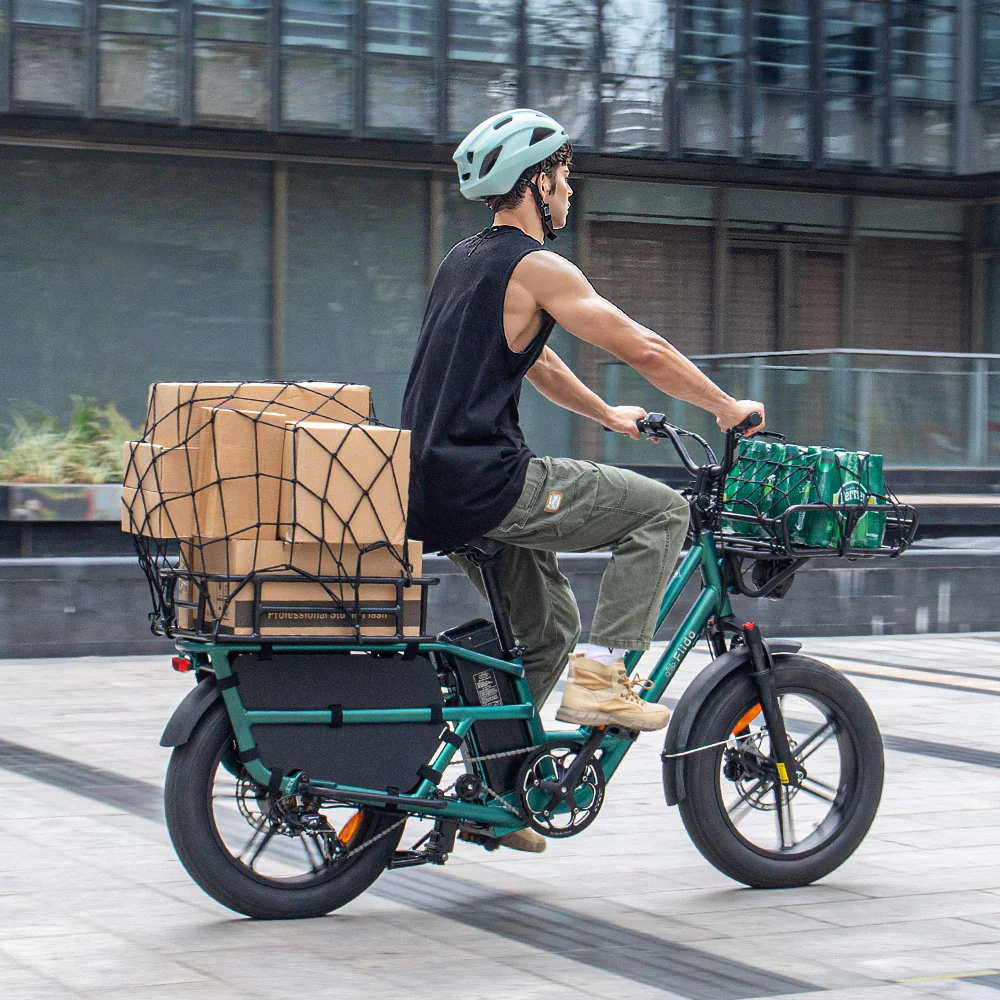 Fiido T2 Longtail Cargo E-bike - Image 8